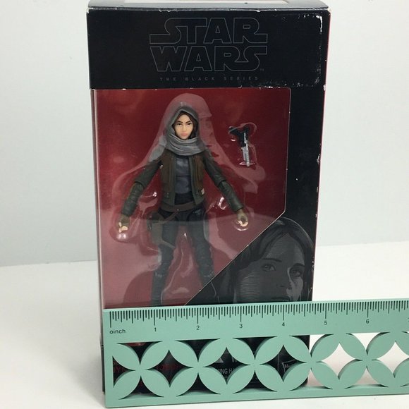 Star Wars Black Series Sergeant Jyn Erso Jedha 22 Action Figure Hasbro Disney 2 - Picture 11 of 12